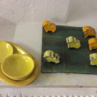 Gloria Jensen
Kryds og bolle - Påske udgave
Tapas sæt 
Stentøj