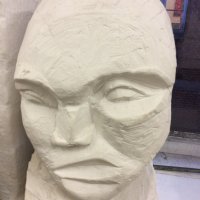 Gloria Jensen
Gips portræt
30 cm høj