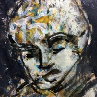 Gloria Jensen
Søn
Akryl på lærred
40x30