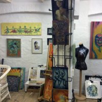 Gloria Jensen
Min plads på 
Atelier 12b